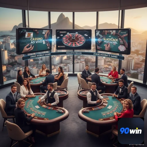 Ilustração de Jogo responsável no ambiente VIP da 90win