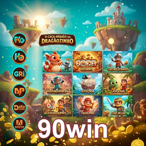 Jogador se divertindo em slots online no cassino 90win